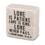 Dicksons 40714 Tabletop Scripture Stone Love 2.25"H Cor