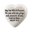 Dicksons 40732 Tabletop Heart Stone Joy & Peace 2.25"H