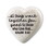 Dicksons 40737 Tabletop Heart Stone Believe 2.25"H