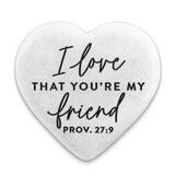 Dicksons 40751 Scripture Stone Love That You Are Friend