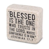 Dicksons 40761 Tabletop Scripture Stone Blessed 2.25