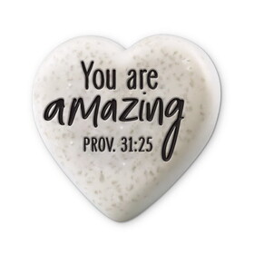 Dicksons 40772 Tabletop Heart Stone You Amazing 2.25"H
