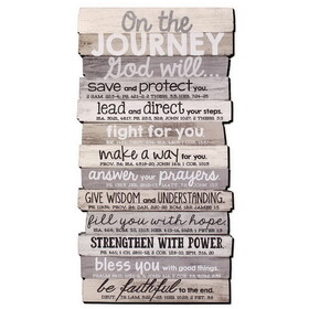 Dicksons 45025 Wall Plaque Stacked Journey 16.5"H