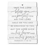 Dicksons 45044 Wall Plaque Hold Hope Stacked Bless Med