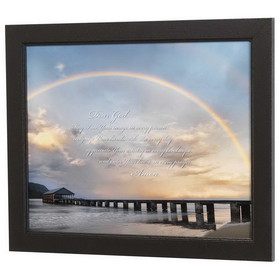 Dicksons 62CB-1620-832 Framed Wall Art Rainbow Pier 16X20