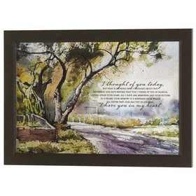 Dicksons 62CB-2416-1299 Framed Wall Art I Thought Of You Today