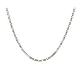 Dicksons 73-0018P Necklace 18" Curb Chain 18" Spring Clasp