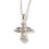 Dicksons 73-1533P Lovely Angel Silver Plated Necklace