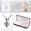 Dicksons 73-1831P A Caring Heart Cross Necklace