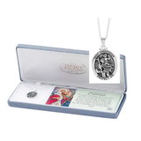 Dicksons 73-4612P Prayer Of St. Christopher Necklace