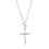 Dicksons 73-4865P Necklace Proverbs 27:9 Thin Round Cross