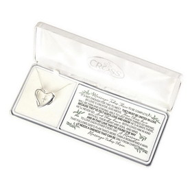 Dicksons 73-7989P Heart Cross Necklace Marriage Takes 3