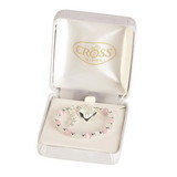 Dicksons 73-9040P Bracelet Pink Cats Eye With Heart/Cross