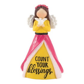 Dicksons ANGR-1061 Angel Count Your Blessings Rsn 2.5"