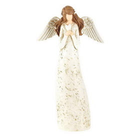 Dicksons ANGR-1069 Angel With Heart Rsn 8"H