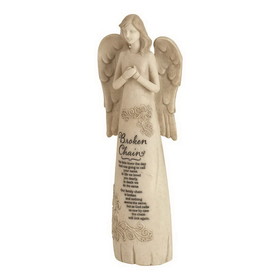 Dicksons ANGR-330 Broken Chain Bereavement Angel Figurine