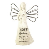 Dicksons ANGR-36 Angel Figurine Hope Anchors Soul Resin