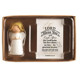 Dicksons ANGRFIG-119 Praying Angel Figurine With Lord Set