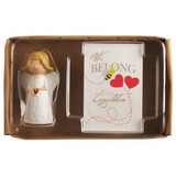 Dicksons ANGRFIG-122 Angel Figurine With We Belong Card Set