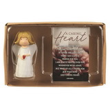 Dicksons ANGRFIG-131 Angel And Card A Caring Heart Gift Box