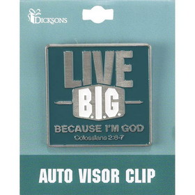 Dicksons AVC-115 Visor Clip-Live Big