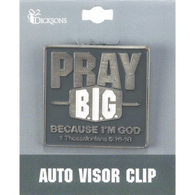 Dicksons AVC-116 Visor Clip-Pray Big