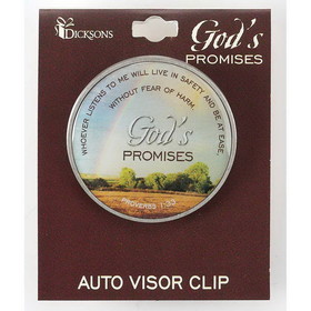 Dicksons AVC-132 Visor Clip-God'S Promise