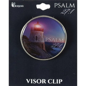 Dicksons AVC-152 Visor Clip-Lighthouse The Lord Is Metal