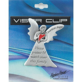 Dicksons AVC-16 Visor Clip Guardian Angel Protect Pewter