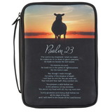 Dicksons BCK-L208 Bible Cover Psalm 23 Large Polyester