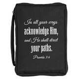 Dicksons BCK-LP1001 Bible Cover In All Prov. 3:6 Large Print