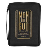 Dicksons BCK-LP1009 Bible Cover Man Of God Large Print