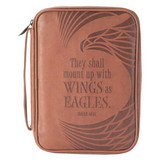 Dicksons BCV-292 Wings As Eagles Bible Cover Large