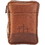 Dicksons BCV-TL109 Brown Three Crosses Vinyl Bible Cover