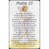 Dicksons BKM-454 Bkm Pocket Psalm 23 Paper, 2 1/2 inches x 3 7/8 inches H Laminated