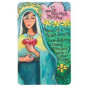 Dicksons BKM-9930 Mary Memorare Prayer Card Pack