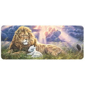 Dicksons BKM-BC72 Bookmark Card Lion & Lamb 2.5X7