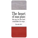 Dicksons BKM-BC97 Bookcard The Heart Of Man Proverbs 16:9