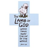 Dicksons BKMC-117 Pocketcard Cross The Lamb Of God