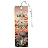 Dicksons BKMCN-204 Tassel Coin Bookmark Serenity Prayer Sun