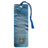 Dicksons BKMCN-210 Tassel Coin Bookmark Cross In My Pocket