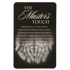 Dicksons BKMPK-229 Pocketcard The Masters Touch Paper 2.5X4