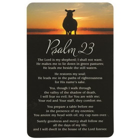 Dicksons BKMPK-321 Pocketcard Psalm 23