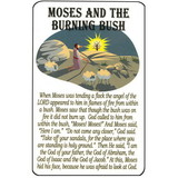 Dicksons BKMPK-329 Pocketcard Moses And The Burning Bush