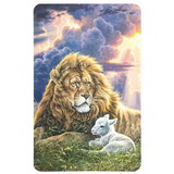 Dicksons BKMPK-381 Bookmark Pocket Lion Lamb Perfect Peace