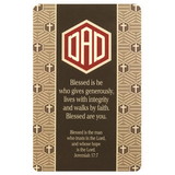 Dicksons BKMPK-422 Pocketcard Dad Blessed Is He