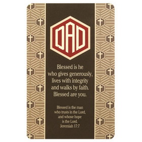 Dicksons BKMPK-422 Pocketcard Dad Blessed Is He