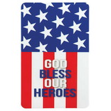 Dicksons BKMPK-457 Pocketcard God Bless Our Heroes