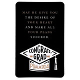 Dicksons BKMPK-499 Pocketcard Congrats Grad Psalm 20:4