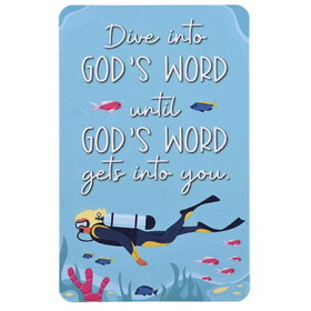 Dicksons BKMPK-512 Pocketcard Dive Into Gods Word